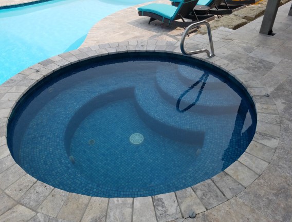 Hot tub seen from above - Swimming Pools Service & Repair in Abilene, KS